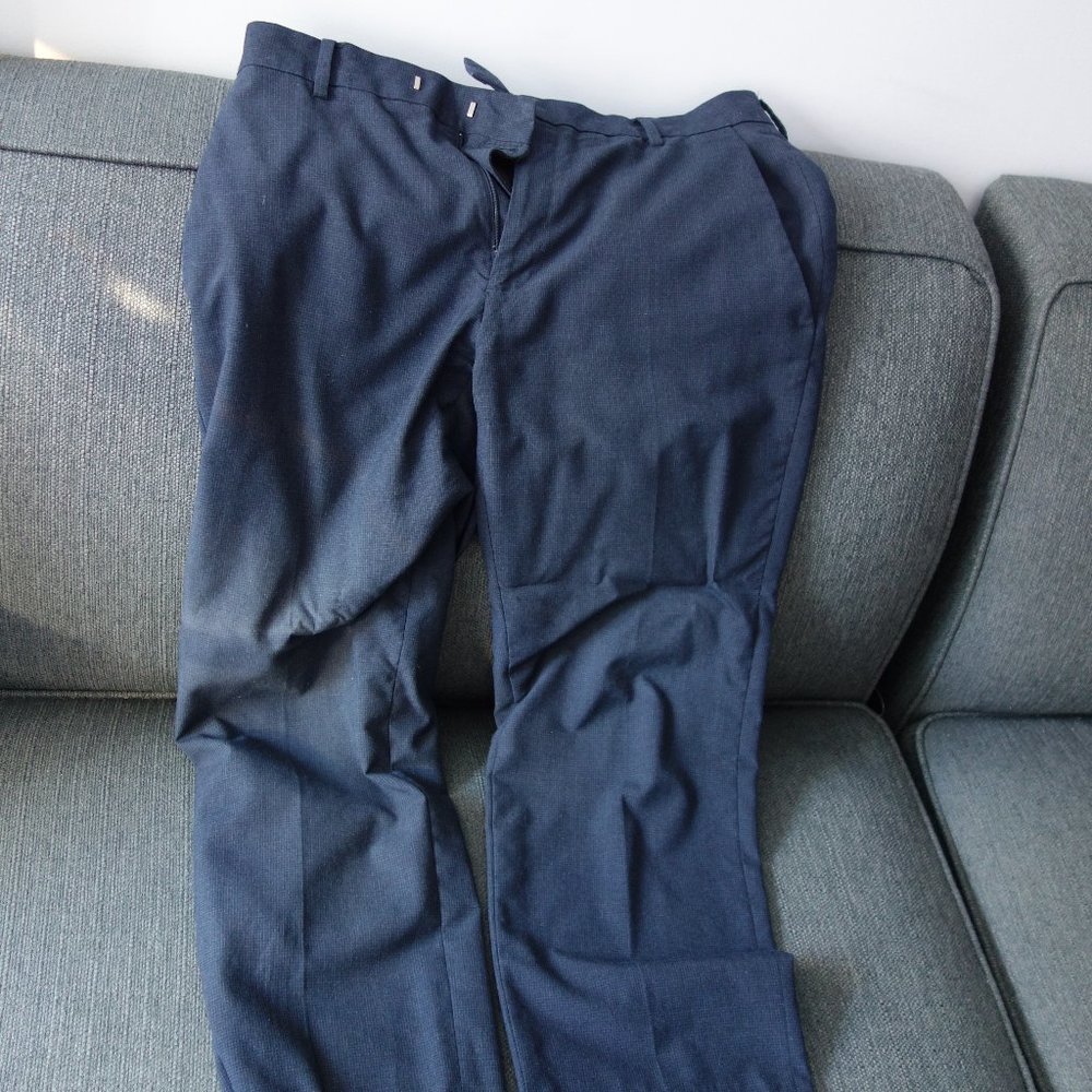 Kenneth Cole Reaction Blue Dress Pants 32x30